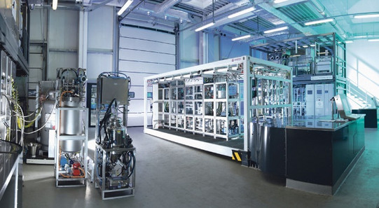Photo of a production plant
