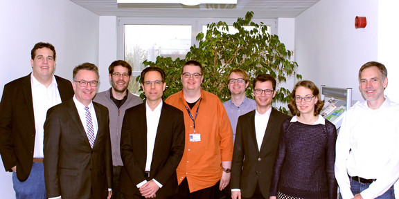 Gruppenfoto beim Kickoff des DFG-Transferprojektes