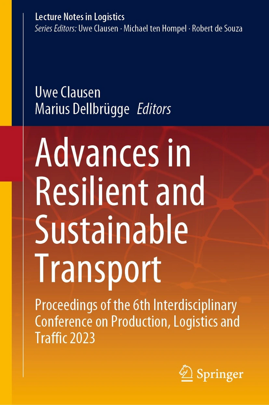 Bookcover: Advances in Resilient and Sustainable Transport