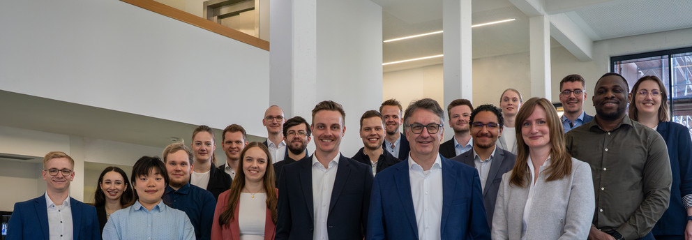 ITL-Gruppenbild, MitarbeiterInnen des Intsituts für Transportlogistik der TU Dortmund